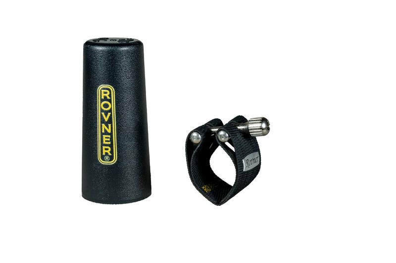 Rovner Ligature & Plastic Cap for Bass Clarinet - Versa X Ligature for Hard Rubber Mouthpiece (X-3RL) - Image 2